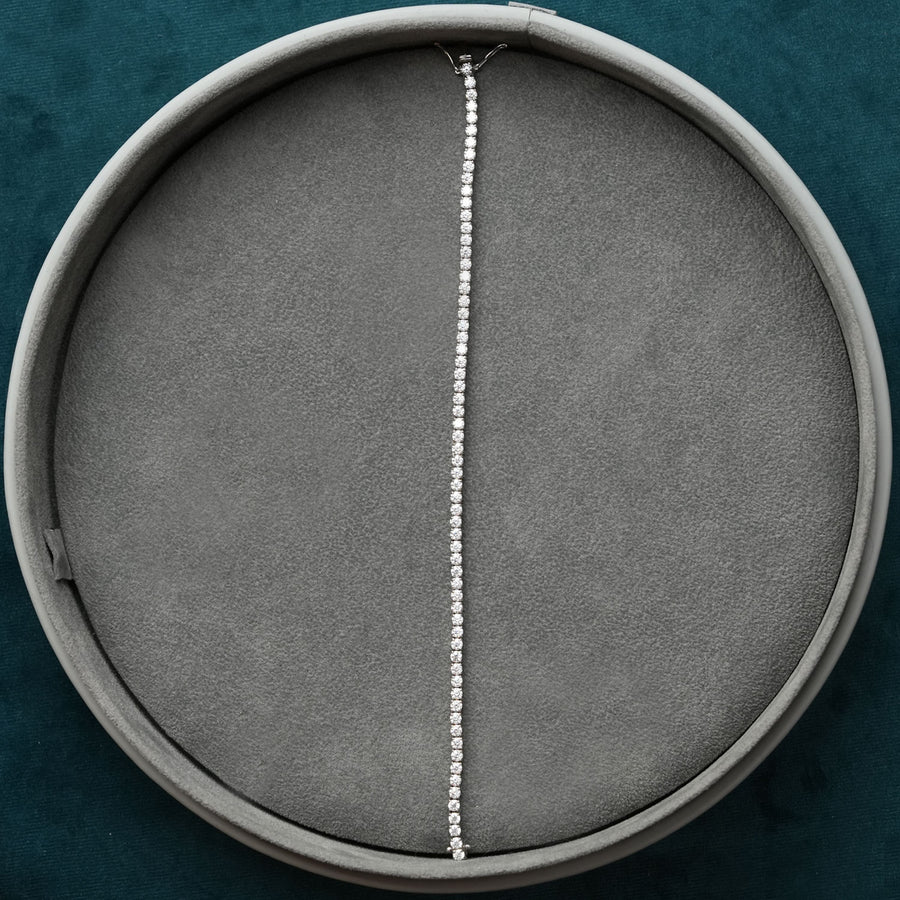 Classico Tennis Bracelet - Lab Grown Diamond 18ct Gold