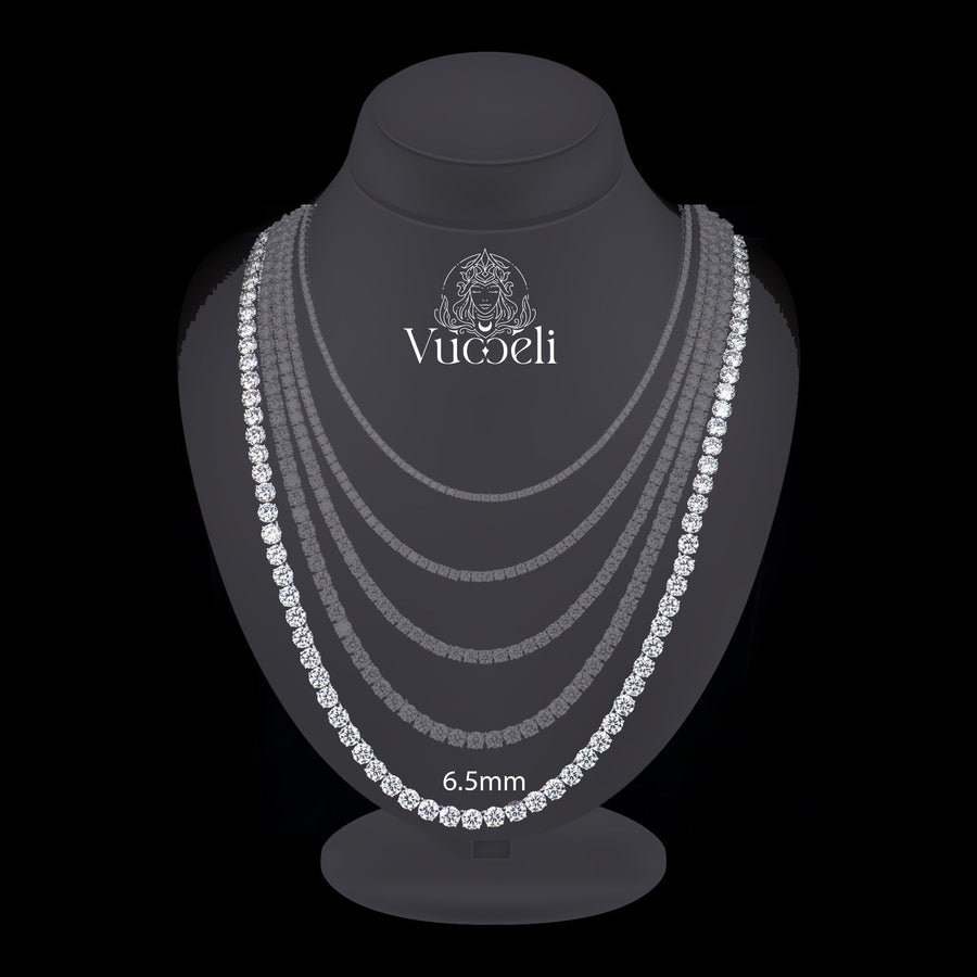 Classico Tennis Necklace - Lab Grown Diamonds