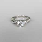 Amora- 1 Carat Lab Grown Diamond Gold Engagement Ring