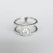 Gemma Centrale - 18K Gold Lab Grow Diamonds Ring