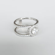 Gemma Centrale - 18K Gold Lab Grow Diamonds Ring