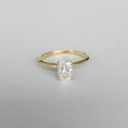 Luminosita Radiante - Solitaire Ring with 1 carat Lab Grown Diamonds