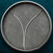 Dolce - Elegant Lab Grown Diamond Tennis Necklace in 18ct Gold