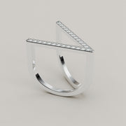 Vie di Vucceli - Stunning Gold Ring Featuring a Unique Design - Vucceli