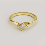 Incanto D'Amore - 18ct Gold Engagement Ring - Vucceli