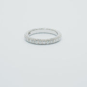 Luxe Emeraude Twin - Full Pave Wedding Grown Diamond Ring