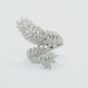 Foglietta - Leaf inspired Lab Grown Diamonds Ring