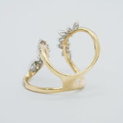 Vento Marquise - Majestic Marquise and Pear Lab Grown Diamonds Ring