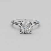 Amore - Round 2ct - Plain Lab Diamond ring