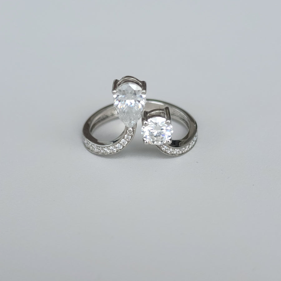 Stella - Captivating Brilliant Lab Grown Diamonds 18ct Gold Ring