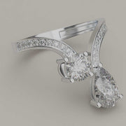 Stella - Captivating Brilliant Lab Grown Diamonds 18ct Gold Ring