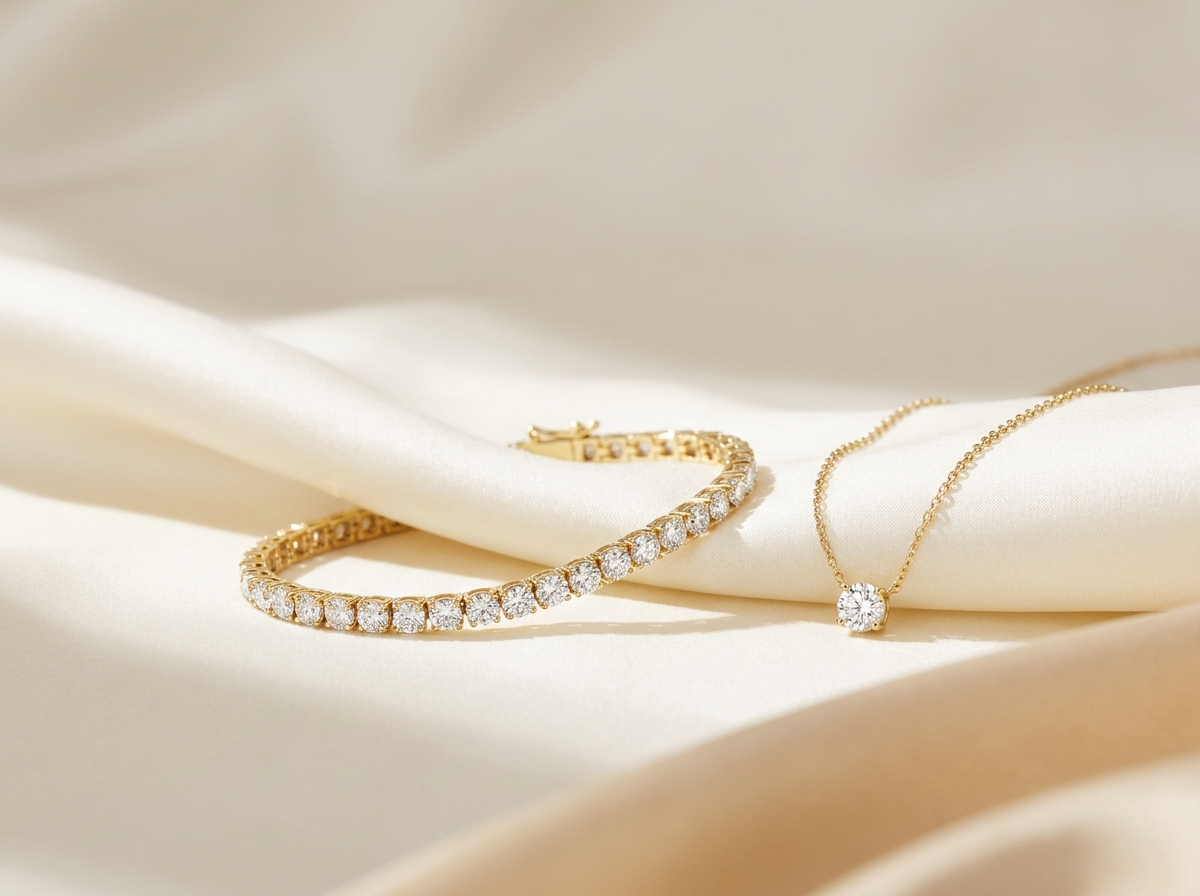 Vucceli fine jewelry in 18K gold with lab grown diamonds